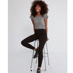 Abercrombie & Fitch Black Ankle Jeans